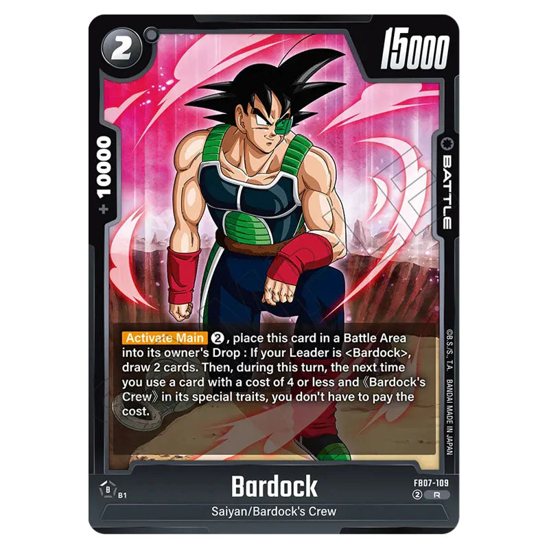 Dragon Ball Super - Fusion World - FB07 - Wish for Shenron - Bardock - FB07-109