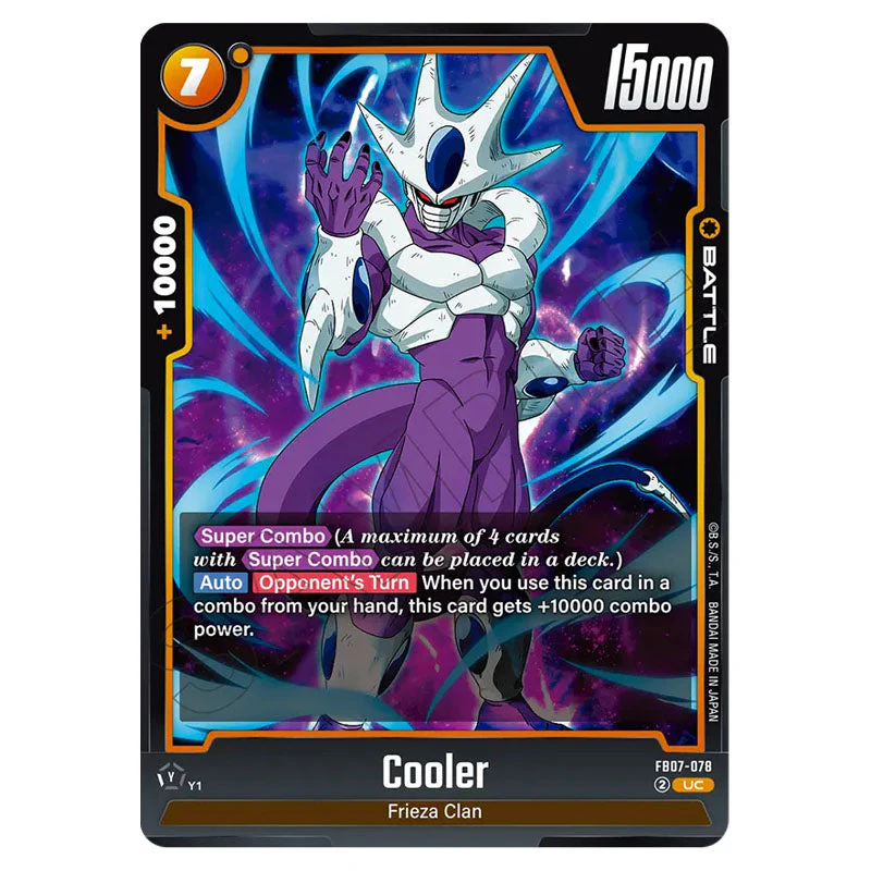 Dragon Ball Super - Fusion World - FB07 - Wish for Shenron - Cooler - FB07-078