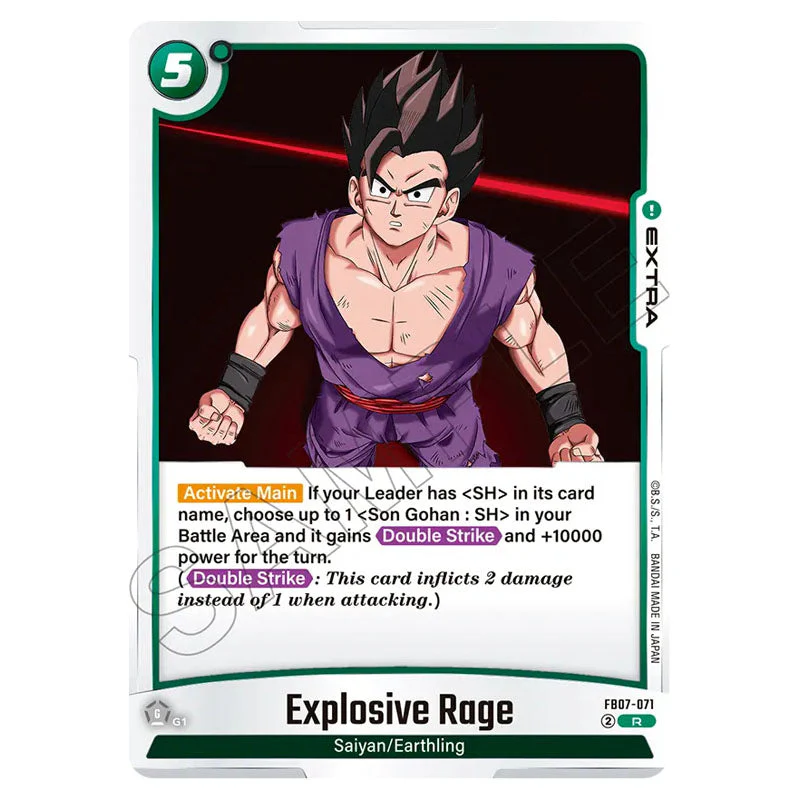 Dragon Ball Super - Fusion World - FB07 - Wish for Shenron - Explosive Rage - FB07-071