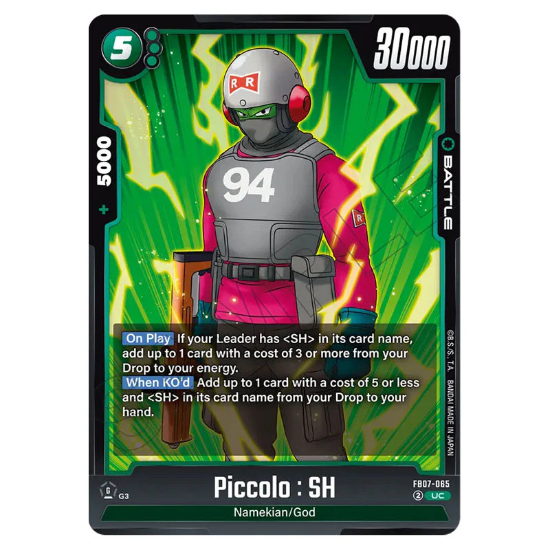 Dragon Ball Super - Fusion World - FB07 - Wish for Shenron - Piccolo : SH - FB07-065