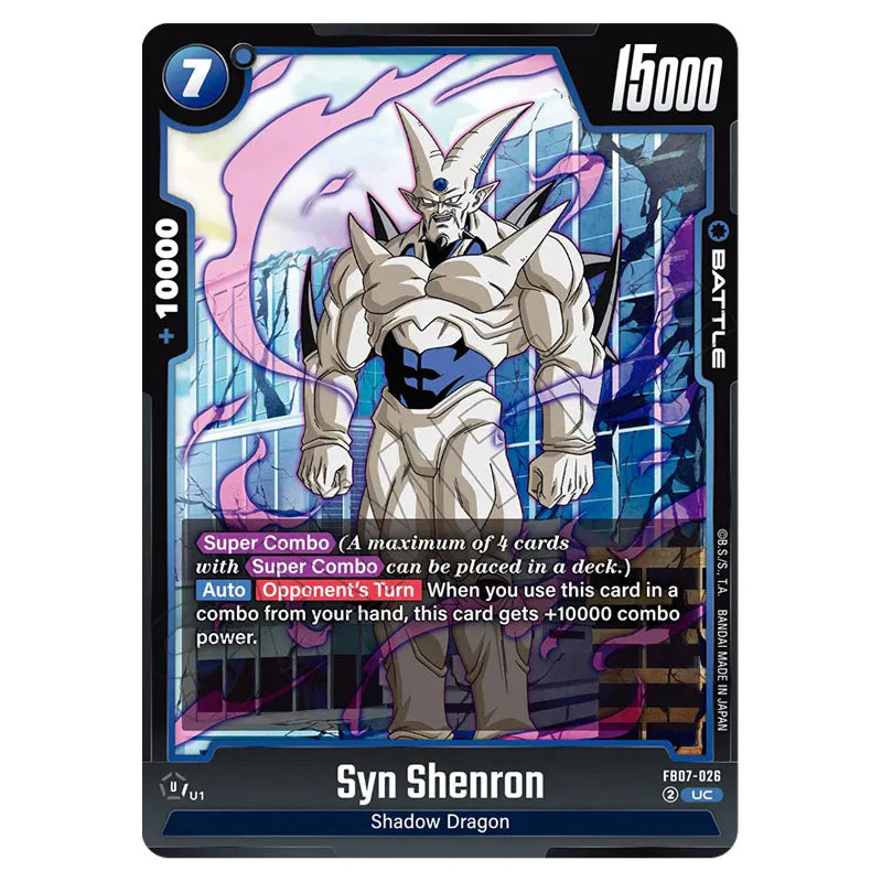 Dragon Ball Super - Fusion World - FB07 - Wish for Shenron - Syn Shenron - FB07-026