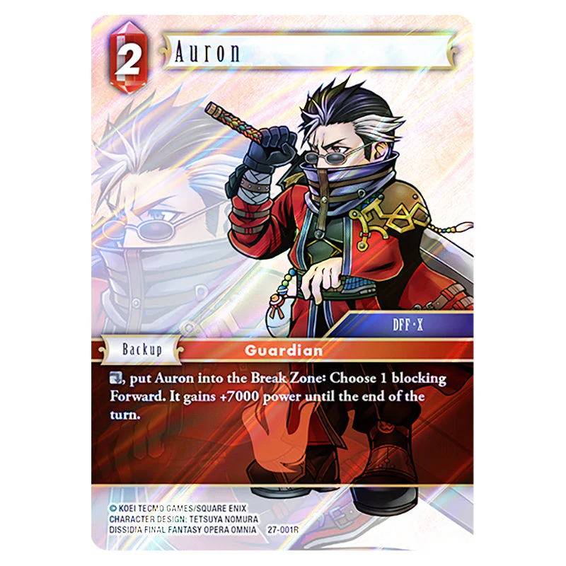 Final Fantasy - Journey of Discovery - Auron - 27-001R (Foil)