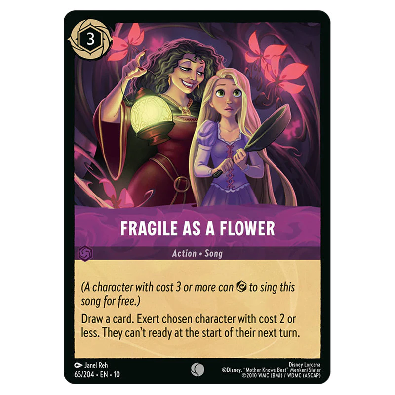 Lorcana - Whispers in the Well - Fragile as a Flower (Common) - 65/204
