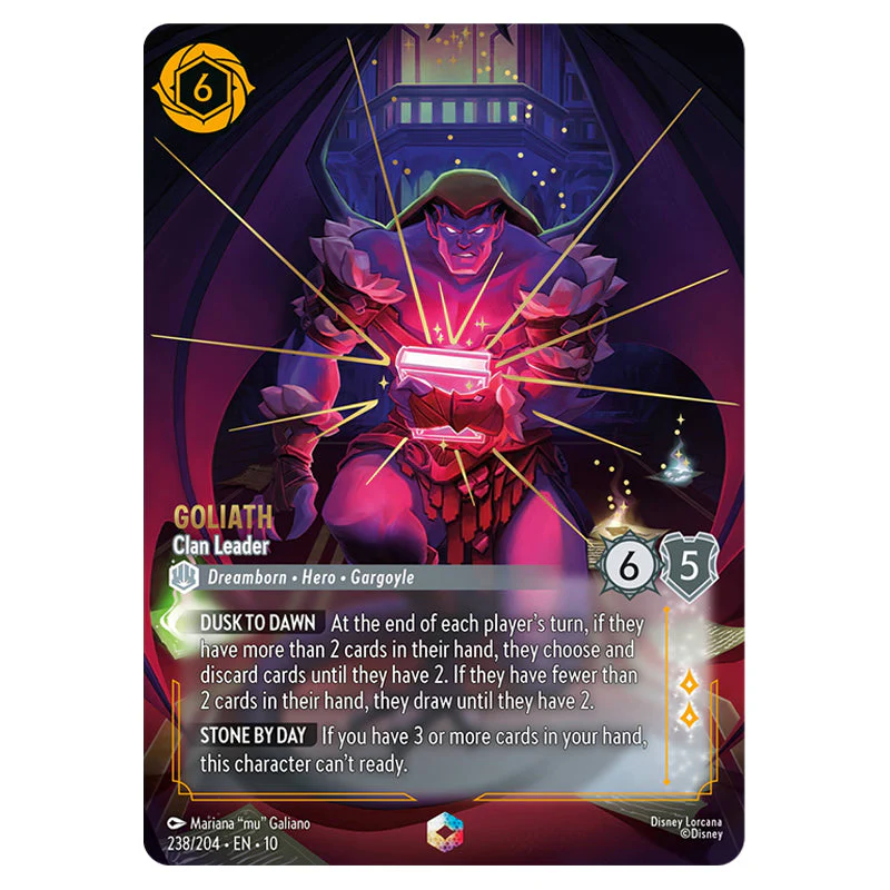 Lorcana - Whispers in the Well - Goliath - Clan Leader (Enchanted) - 238/204