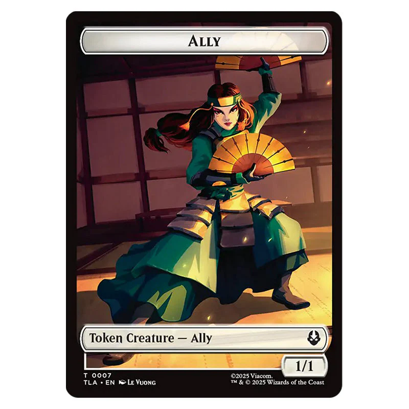 Magic The Gathering - Avatar - The Last Airbender Tokens - Ally - 0007