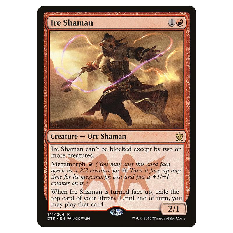Magic The Gathering - Dragons Of Tarkir - Ire Shaman - 141/264