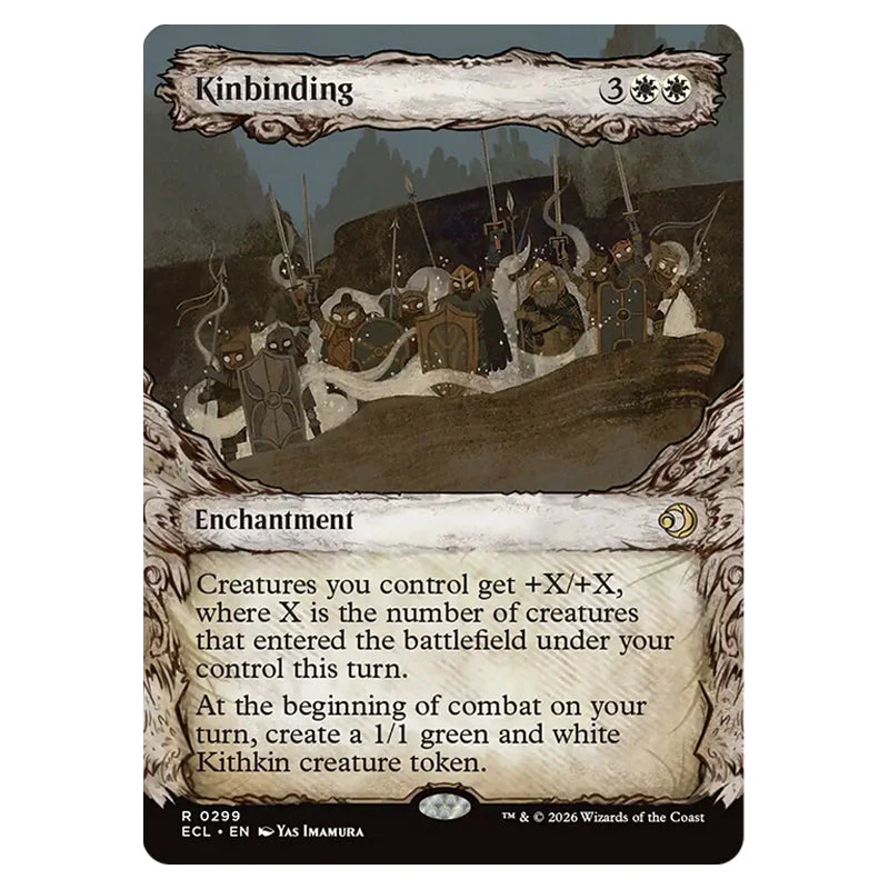 Magic The Gathering - Lorwyn Eclipsed - Kinbinding (Showcase Card) - 0299