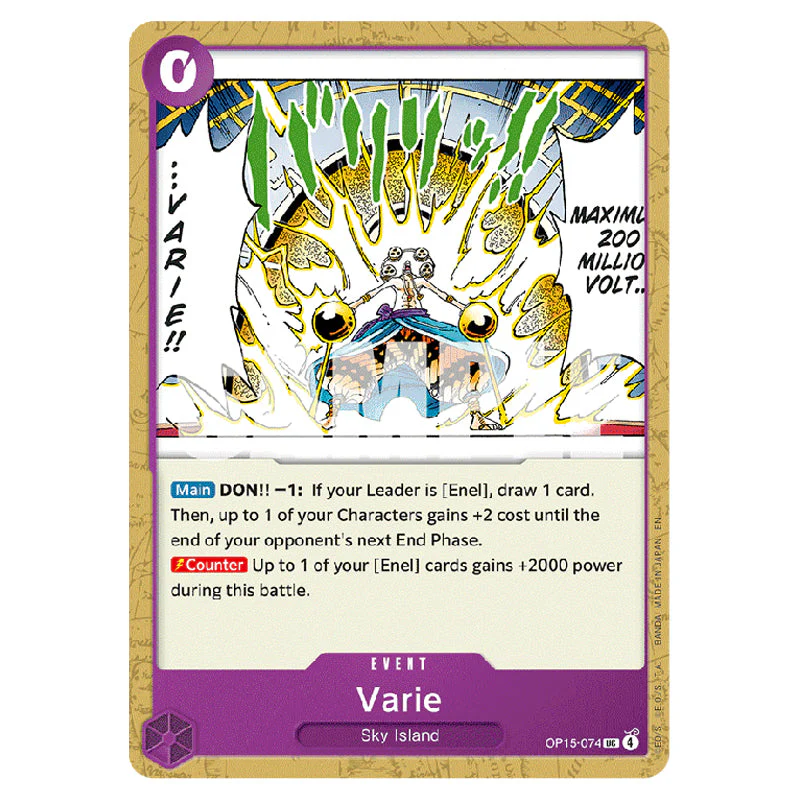 One Piece - Adventure on Kami's Island - Varie (Uncommon) - OP15-074
