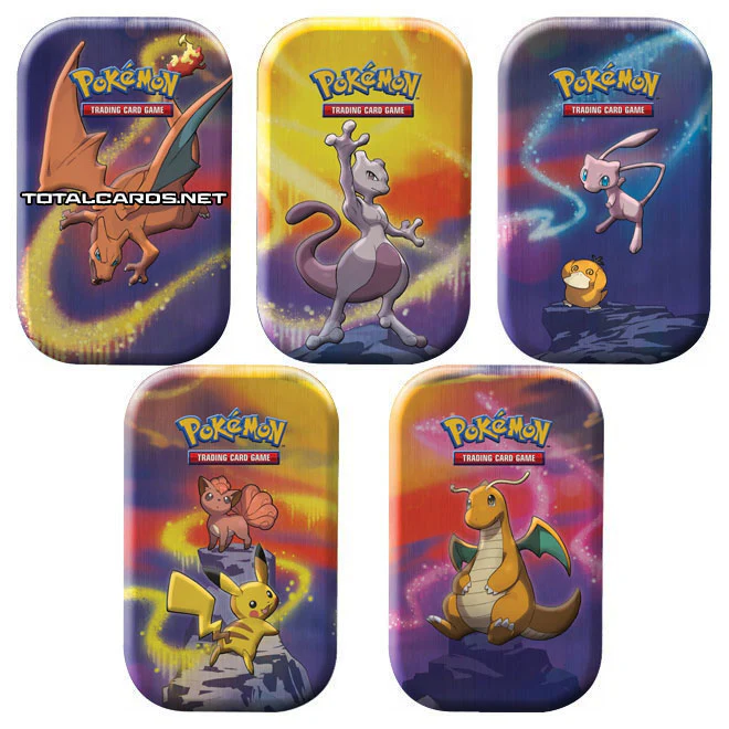 Pokemon - Kanto Power Tin Set (5 Tins)