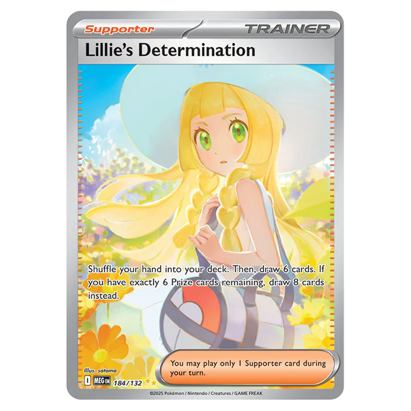 Pokemon - Mega Evolution - Base Set - Lillie's Determination - 184/132