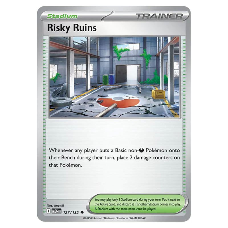 Pokemon - Mega Evolution - Base Set - Risky Ruins - 127/132