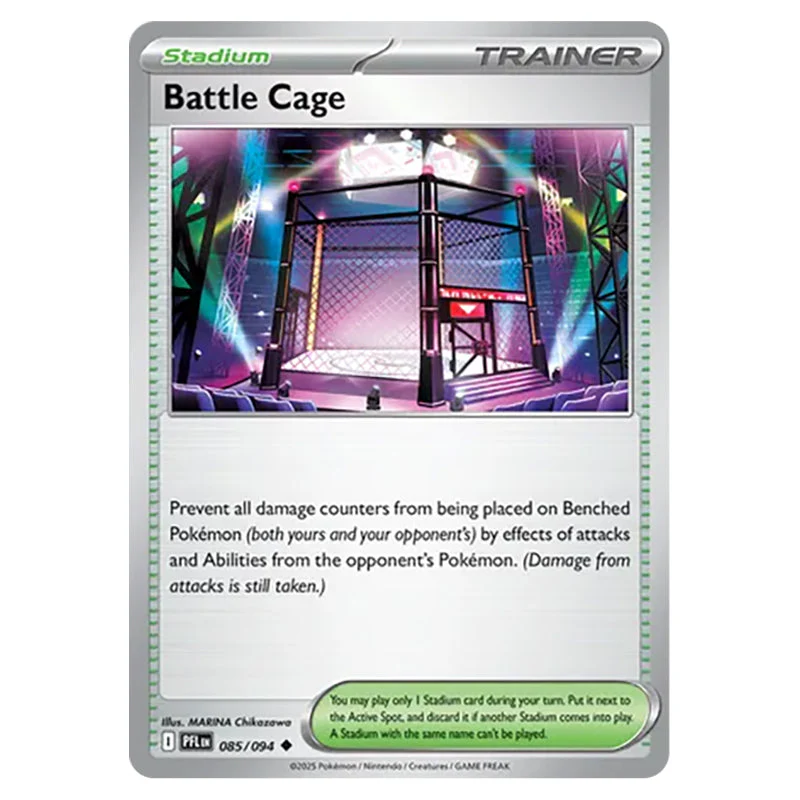 Pokemon - Mega Evolution - Phantasmal Flames - Battle Cage - 085/132 - (Reverse Holo)