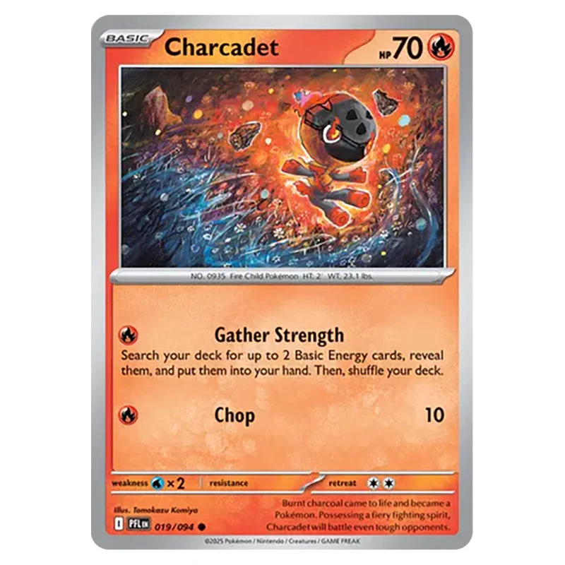 Pokemon - Mega Evolution - Phantasmal Flames - Charcadet - 019/132