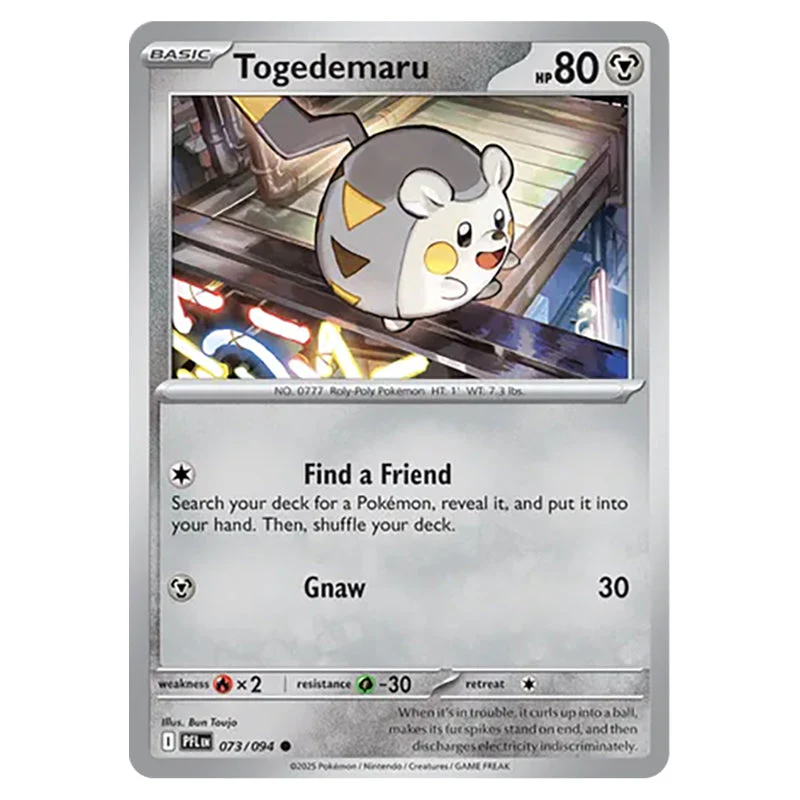Pokemon - Mega Evolution - Phantasmal Flames - Togedemaru - 073/132