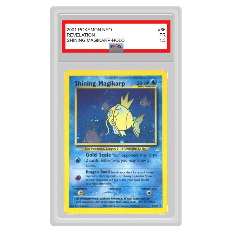 Pokemon - Neo - Neo Revelation - Shining Magikarp - 66/64 (Graded Card) - Image 10