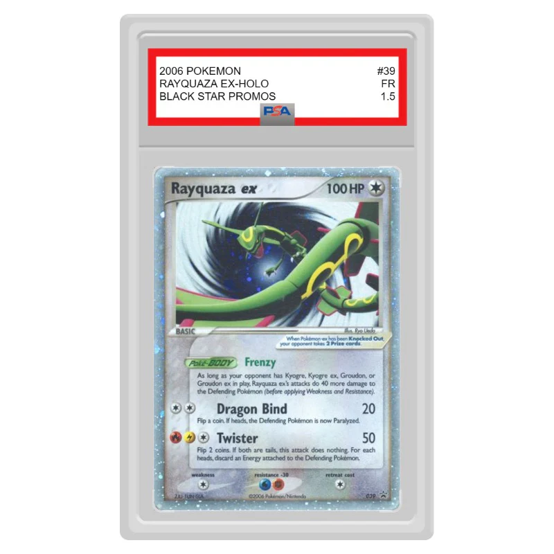 Pokemon - NP - Nintendo Black Star Promos - Rayquaza ex - 39 (Graded Card) - Image 10