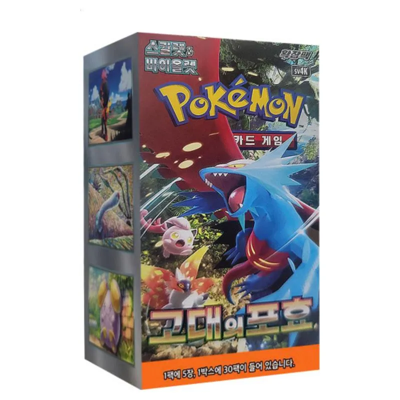 Pokemon - Scarlet & Violet - Ancient Roar - Korean Booster Box (30 Packs)