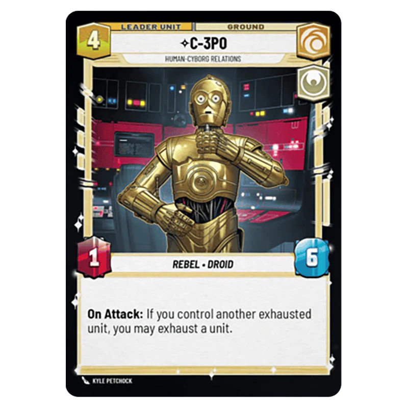 Star Wars Unlimited - Secrets of Power - C-3POHuman-Cyborg Relations (Common) - 15/264