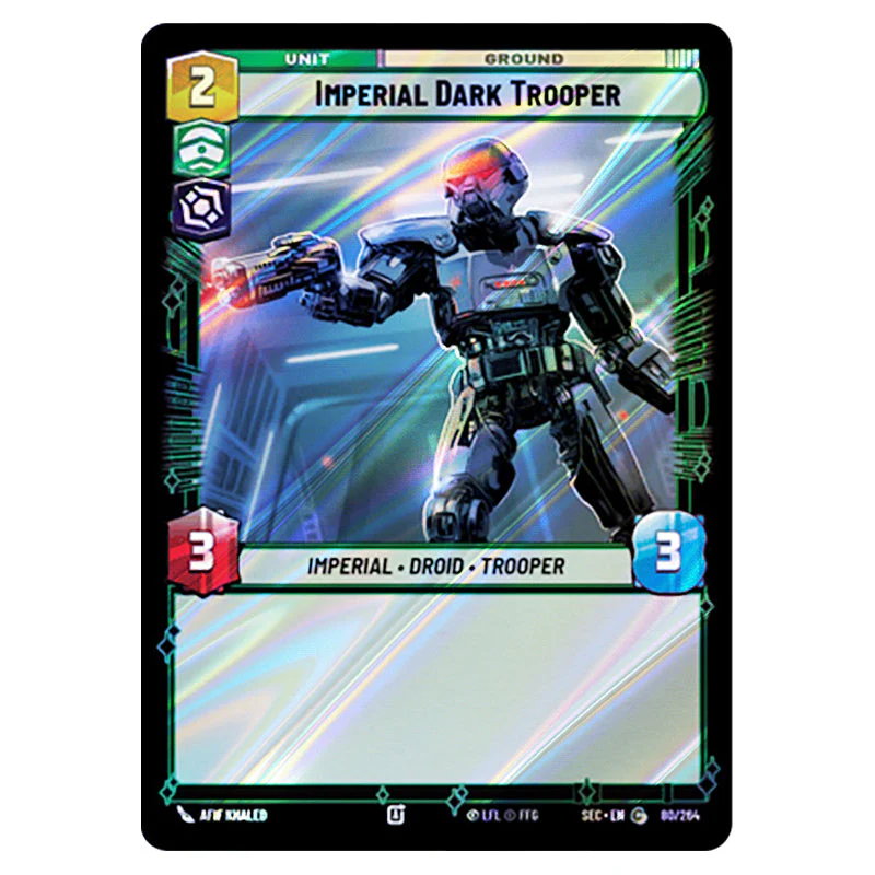 Star Wars Unlimited - Secrets of Power - Imperial Dark Trooper (Common) - 590 (Foil)