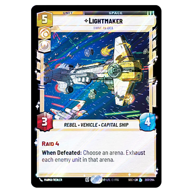Star Wars Unlimited - Secrets of Power - Lightmaker I Have An Idea (Legendary) - 717 (Foil)