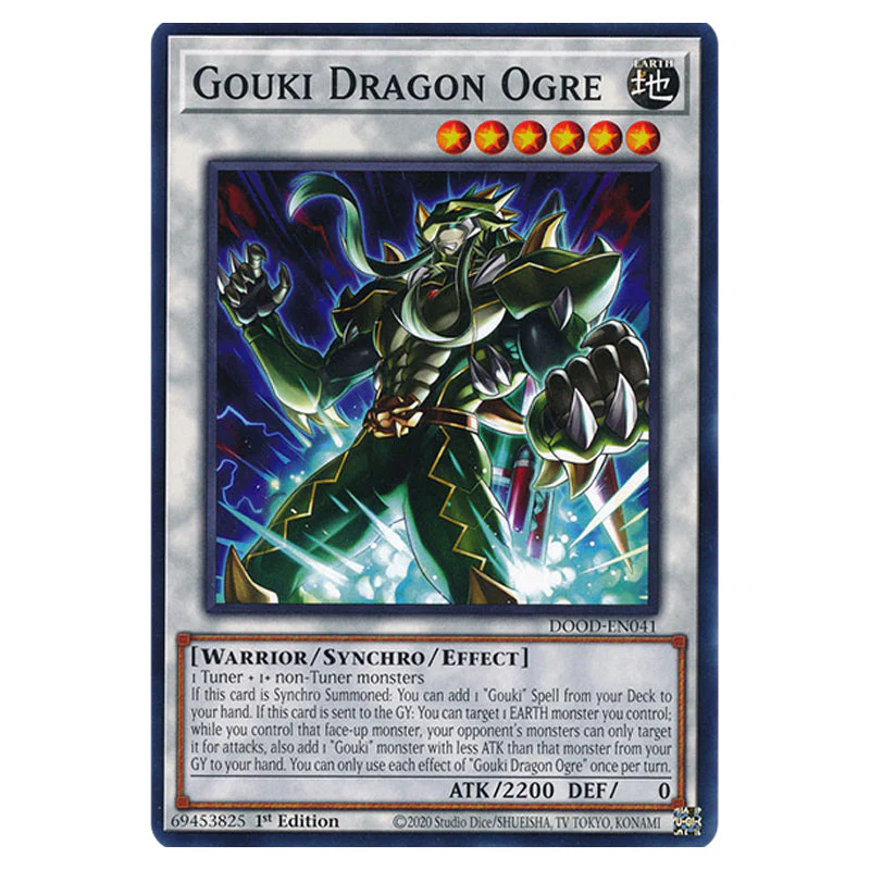 Yu-Gi-Oh! - Doom of Dimensions - Gouki Dragon Ogre (Common) DOOD-EN041