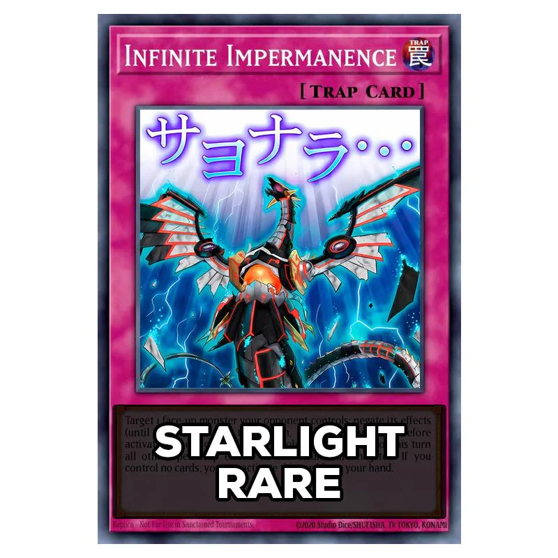 Yu-Gi-Oh! - Rarity Collection 5 - Infinite Impermanence (Starlight Rare) RA05-EN140