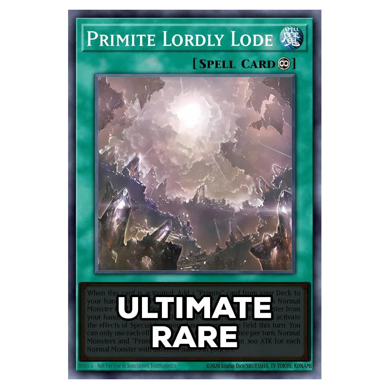 Yu-Gi-Oh! - Rarity Collection 5 - Primite Lordly Lode (Ultimate Rare) RA05-EN072
