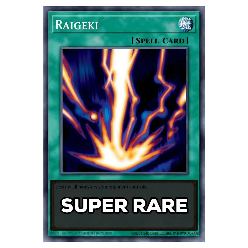 Yu-Gi-Oh! - Rarity Collection 5 - Raigeki (Super Rare) RA05-EN110a