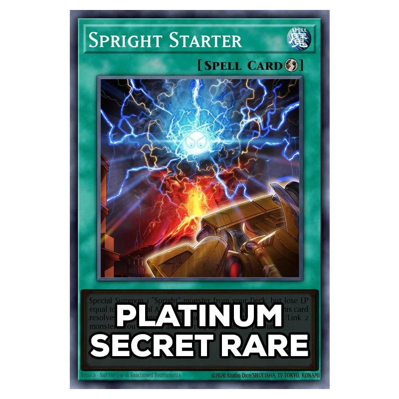 Yu-Gi-Oh! - Rarity Collection 5 - Spright Starter (Platinum Secret Rare) RA05-EN068