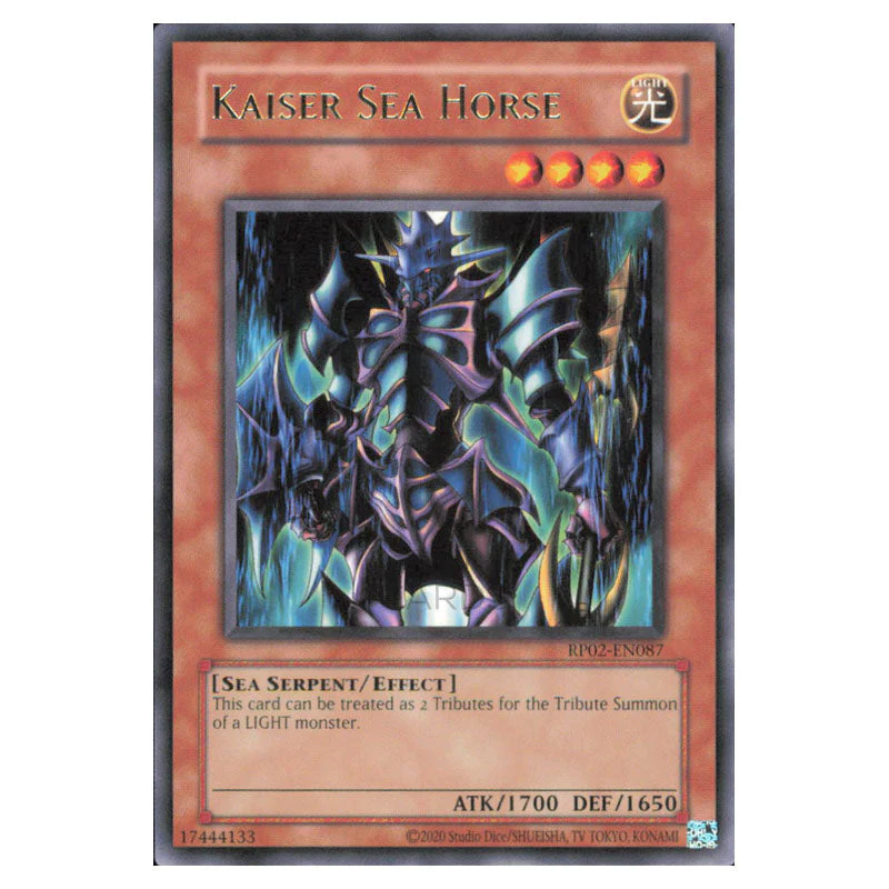 Yu-Gi-Oh! - Retro Pack 2 (2025) - Kaiser Sea Horse (Rare) RP02-EN087